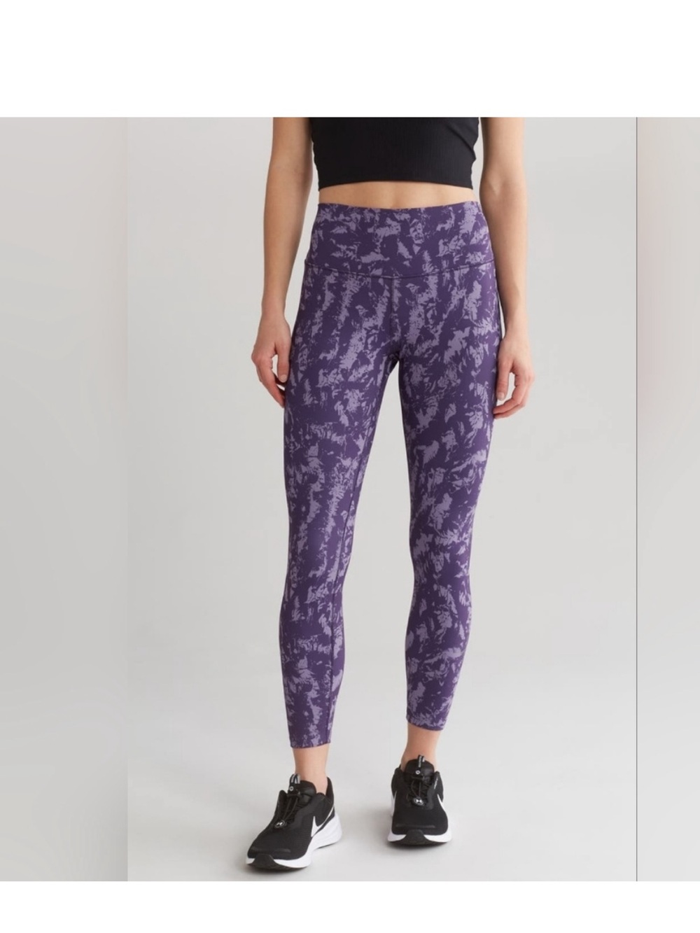 Nike Plum High-Waist Leggings